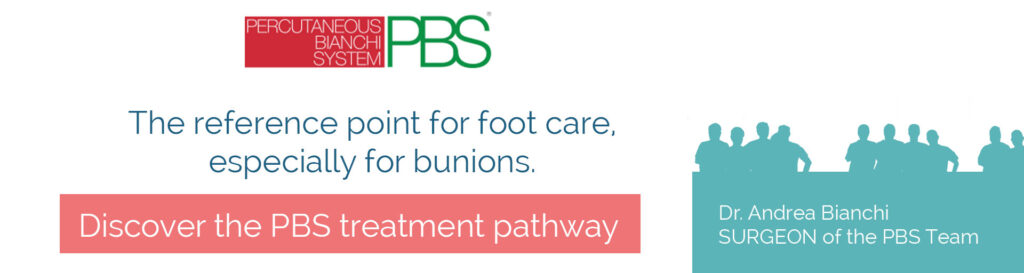 PBS The reference point for foot care,
especially for bunions.
